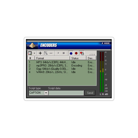 SimpleCast - Stream kodér