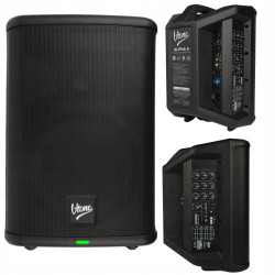 V-TONE ALPHA 8 akumulátorová aktivní reprosoustava 8" Bluetooth TWS DSP AUX 95W RMS vestavěný mixážní pult